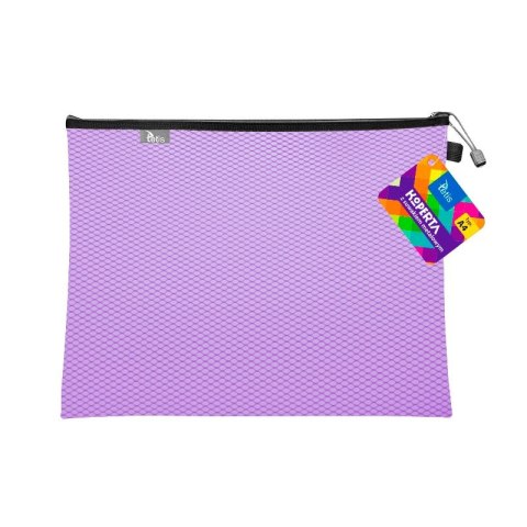 Teczka plastikowa na suwak fioletowa A4 z suwakiem 5903242105111 A4 fioletowy Tetis (BT605-F) Tetis