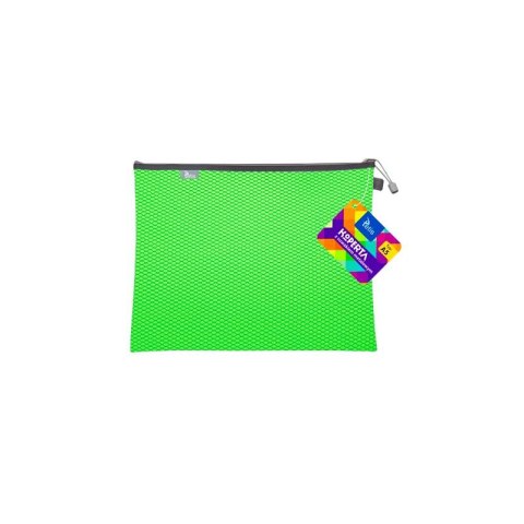 Teczka plastikowa na suwak zielony A5 z suwakiem 5903242105210 A5 zielony Tetis (BT606-Z) Tetis