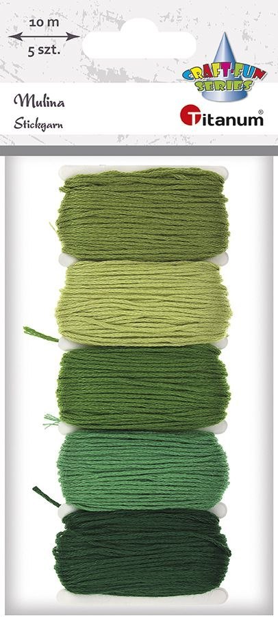 Włóczka Craft-Fun Series Mulina 5 kol. Titanum (2324051-2) Titanum