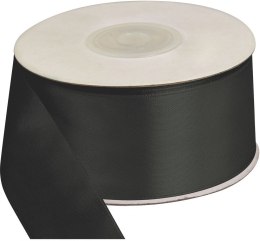 Wstążka Craft-Fun Series satynowa 38x25 [mm x m] czarna Titanum (38/25/27) Titanum