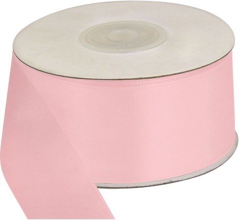 Wstążka Craft-Fun Series satynowa 38x25 [mm x m] różowa Titanum (38/25/66) Titanum