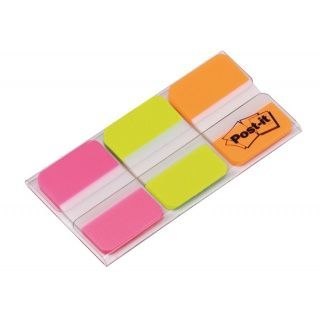 Zakładki indeksujące 22k [mm:] 38x25 3M (686-PGO) 3M