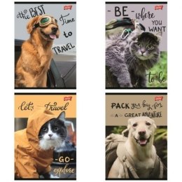 Zeszyt Traveler A5 60k. 70g linia Unipap Unipap