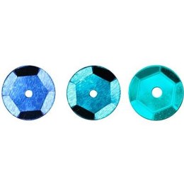 Cekiny Craft-Fun Series 8mm mix Titanum (BEF-008) Titanum