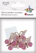 Dekoracja Craft-Fun Series Motyle plastikowe samoprzylepne Titanum (2324012-1) Titanum