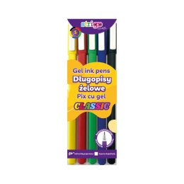 Długopis żelowy CLASSIC żelowy 5kol wkład mix 0,8mm Strigo (SSC426) Strigo