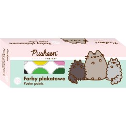 Farby plakatowe Pusheen 12k 20ml kolor: mix 20ml 12 kolor. St.Right (5903235658006) St.Right