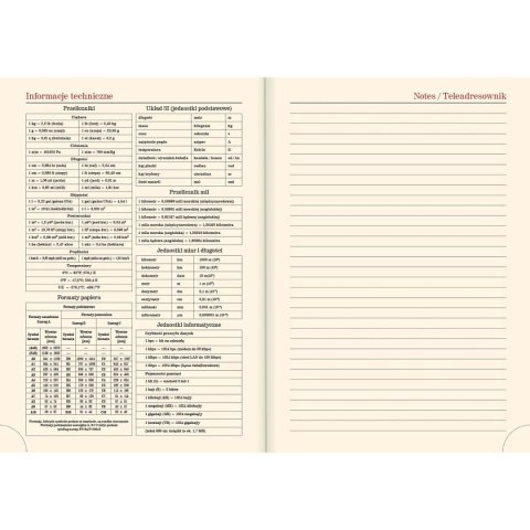 Kalendarz książkowy (terminarz) Vivella terminarz B5 172mm x 240mm Lucrum (51T-D) Lucrum