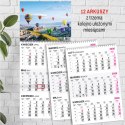 Kalendarz ścienny BUKIET 310mm x 790mm Press Press