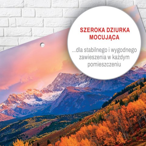 Kalendarz ścienny GÓRY 310mm x 790mm Press Press