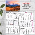 Kalendarz ścienny GÓRY 310mm x 790mm Press Press