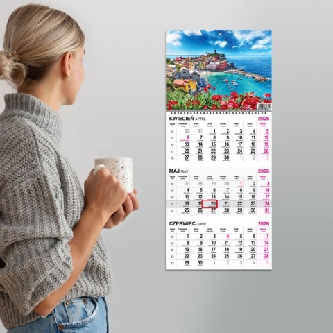 Kalendarz ścienny WIDOK 310mm x 790mm Press Press