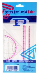 Komplet geometryczny color Pratel (2010PR) Pratel