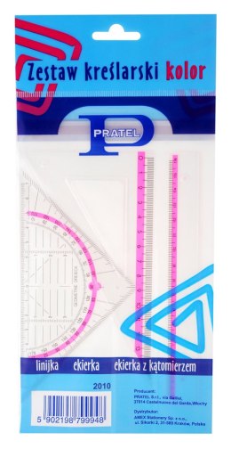 Komplet geometryczny color Pratel (2010PR) Pratel