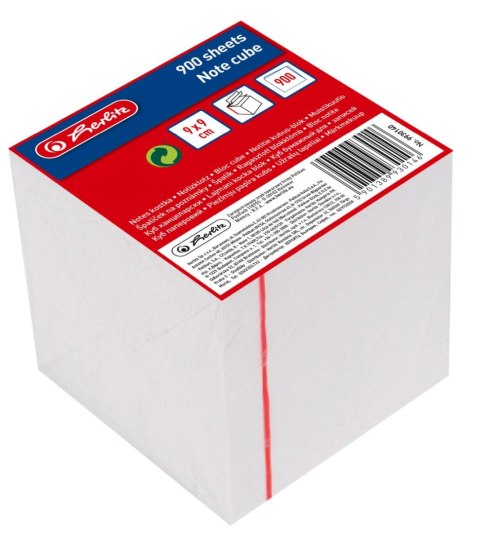 Kostka papierowa 9930140 biały [mm:] 90x90x 90 Herlitz (300023301) Herlitz