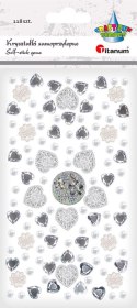 Kryształki Craft-Fun Series białe Titanum (24BR0201-154) Titanum