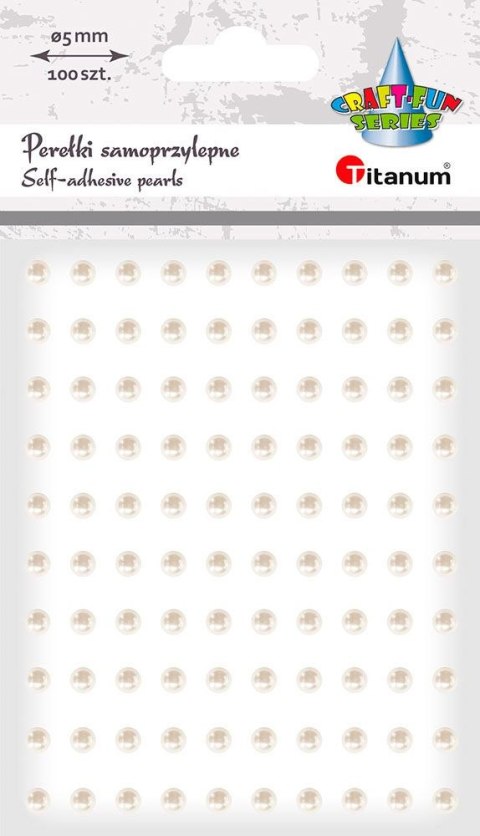 Kryształki Craft-Fun Series perełki białe Titanum (24CY0389) Titanum