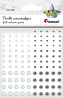Kryształki Craft-Fun Series perełki mix Titanum (24CY0324 (white,silver )) Titanum