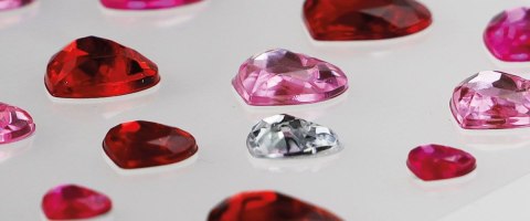 Kryształki Craft-Fun Series serca mix Titanum (24MH03145) Titanum