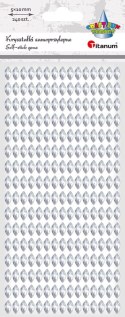 Kryształki Craft-Fun Series złote Titanum (24BR0201-175（silver）) Titanum