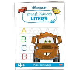 Książeczka edukacyjna Disney Uczy. Zeszyt ćwiczeń. Litery Ameet (udz 9305) Ameet