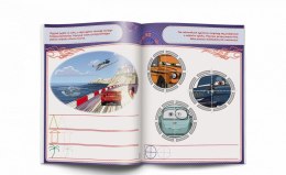 Książka dla dzieci Auta. Ćwiczę Szlaczki Ameet (SZLB 4) Ameet