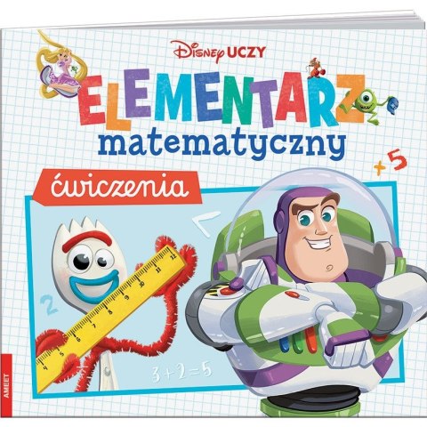 Książka dla dzieci Elementarz matematyczny. Ćwiczenia Disney Uczy. Ameet Ameet