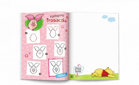 Książka dla dzieci Kubuś i Przyjaciele Szkoła rysowania krok po kroku Ameet (RYS 9101) Ameet