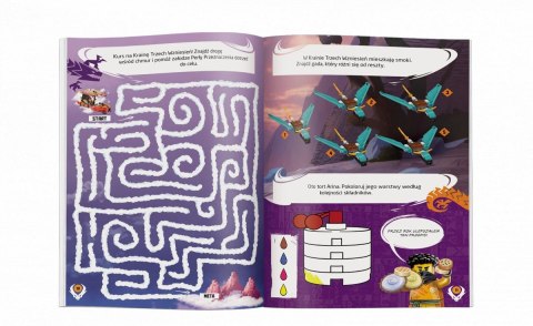 Książka dla dzieci Lego® Ninjago® Czas na trening! Ameet (BLW-6601) Ameet