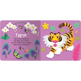 Książka dla dzieci Pogłaszcz zwierzęta. W dżungli. Aksjomat Aksjomat