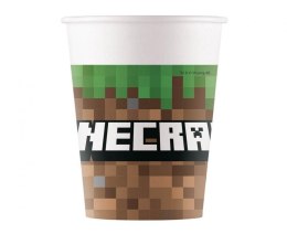 Kubek jednorazowy Minecraft 8szt. papier 200ml Godan (95442) Godan
