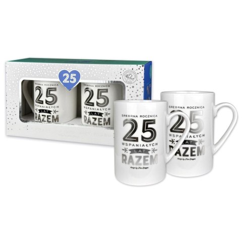 Kubek wielokrotnego użytku Set Gold 2-25 Rocznica Pan Dragon (5901854983448) Pan Dragon