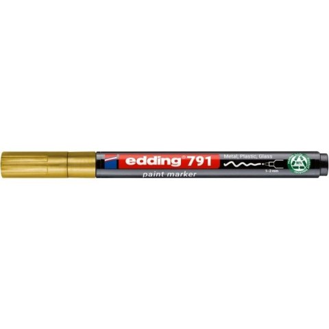 Marker olejowy PCR E-791 wkład złoty 1,0-2,0mm okrągła końcówka Edding (ED-791PCR053) Edding