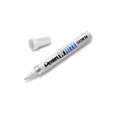 Marker olejowy wkład biały okrągła końcówka Pentel Pentel