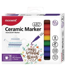 Marker specjalistyczny Ceramic marker F 482 wkład mix okrągła końcówka Monami (2051069508) Monami
