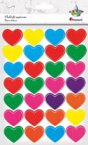 Naklejka (nalepka) Craft-Fun Series Serca duże , mix kolorów Titanum Titanum