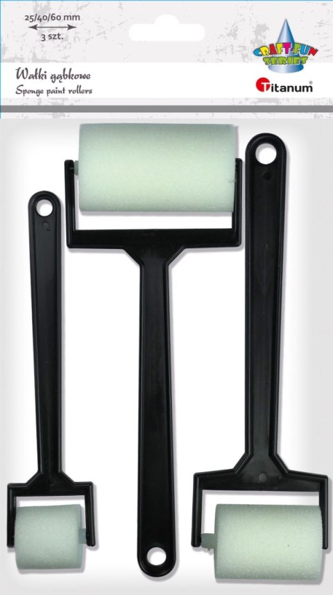 Pędzel Craft-Fun Series wałki gąbkowe Titanum (22CH0827-5) Titanum