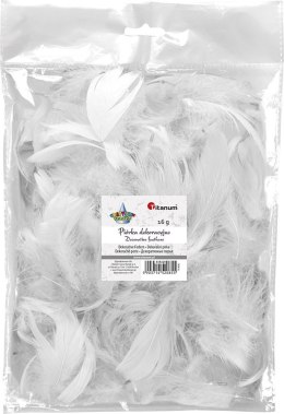 Piórka Craft-Fun Series białe Titanum Titanum