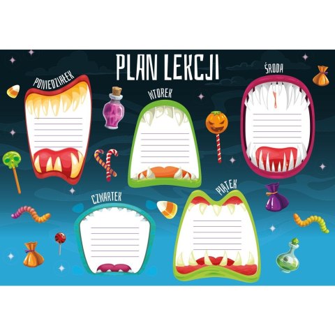 Plan lekcji Wampiry Henry (5907465668972) Henry