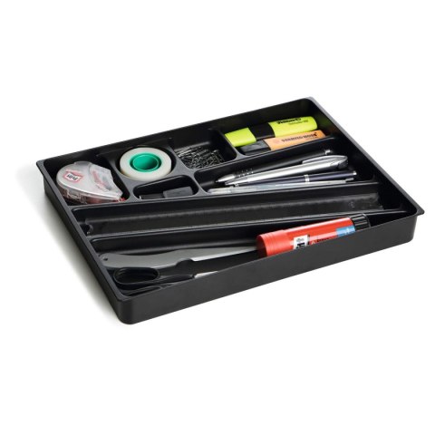 Pojemnik na dokumenty pionowy A4 pojemnik antracytowy plastik Durable (1712004058) Durable