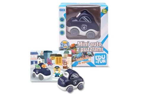 Samochód z puzzlami policja Artyk (125867) Artyk