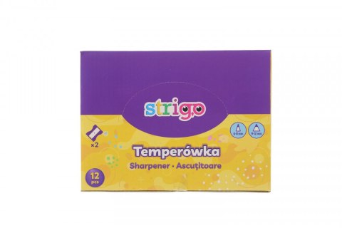 Temperówka 6930518946641 mix plastik Strigo (SSC176) Strigo