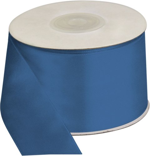 Wstążka Craft-Fun Series satynowa 50x25 [mm x m] niebieska Titanum (TS50-001) Titanum
