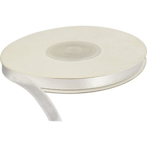 Wstążka Craft-Fun Series satynowa 6x25 [mm x m] biały Titanum (6/25/01) Titanum