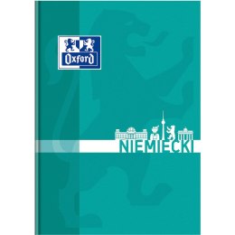 Brulion niemiecki tematyczny A5 80k. 90g krata [mm:] 148x210 Oxford (400150855) Oxford