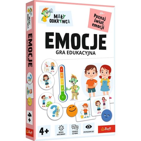 Gra edukacyjna Trefliki Mały odkrywca Gra emocja Trefl (02804) Trefl