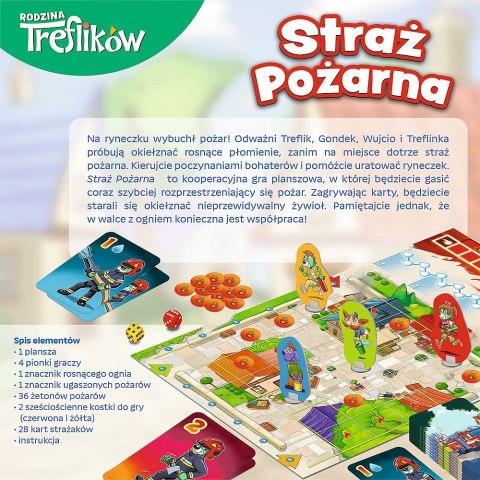 Gra edukacyjna Trefliki Straż pożarna Trefl (02814) Trefl