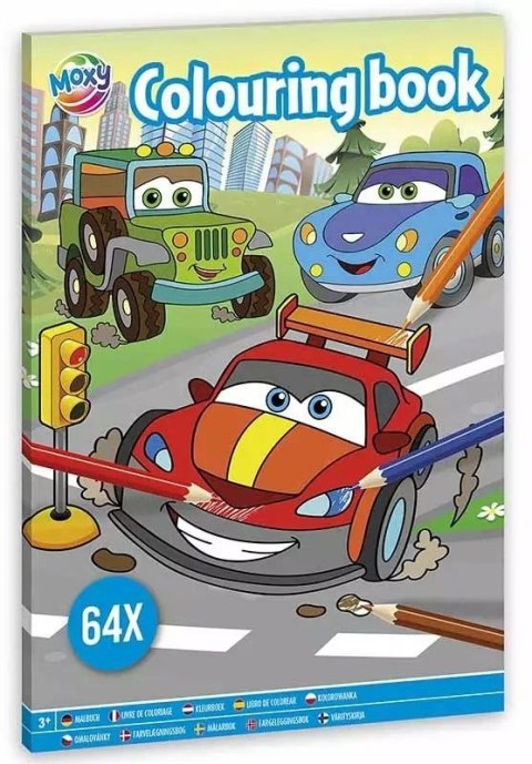 Kolorowanka Samochody Antella (8715427135250) Antella