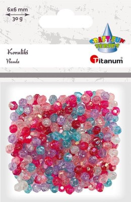 Koraliki kreatywne Craft-Fun Series kolorowe Titanum (18063) Titanum