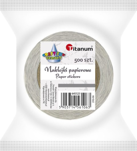 Naklejka (nalepka) Craft-Fun Series Jednorożce Naklejki na rolce Titanum (25YQ-036) Titanum